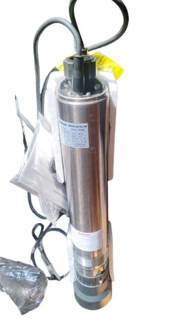 BOMBA SUMERGIBLE C/FLOTADOR P/AGUA LIMPIA 1HP 1.2" 50M COD.QDS5.1-56/F